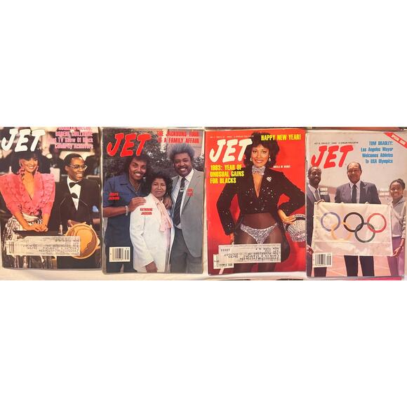 Vintage Jet Magazines Lot (14) 1984 Michael Janet Jackson Lionel Richie Mr. T - Picture 5 of 16